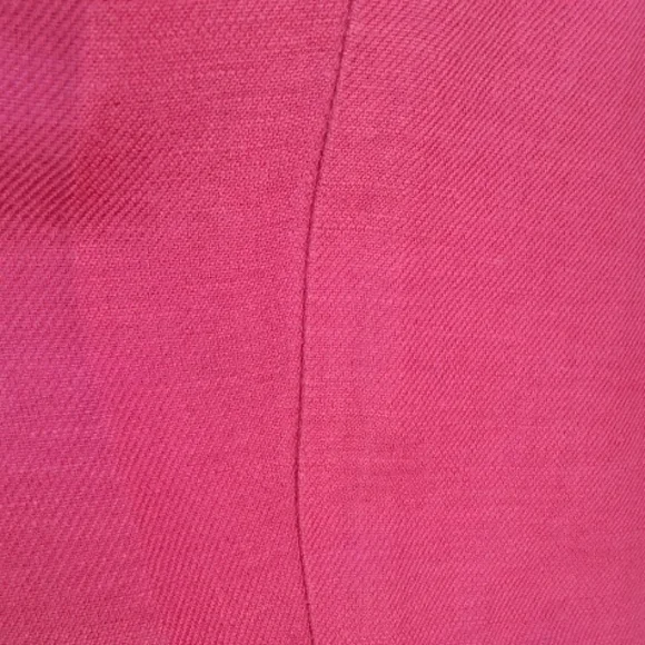 Emma James Hot Pink Blazer Short Sleeve and Linen Pant Suit Set - Picture 9 of 11